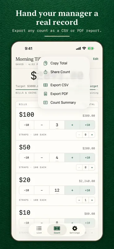 Contador de dinero y caja screenshot 5 of 10