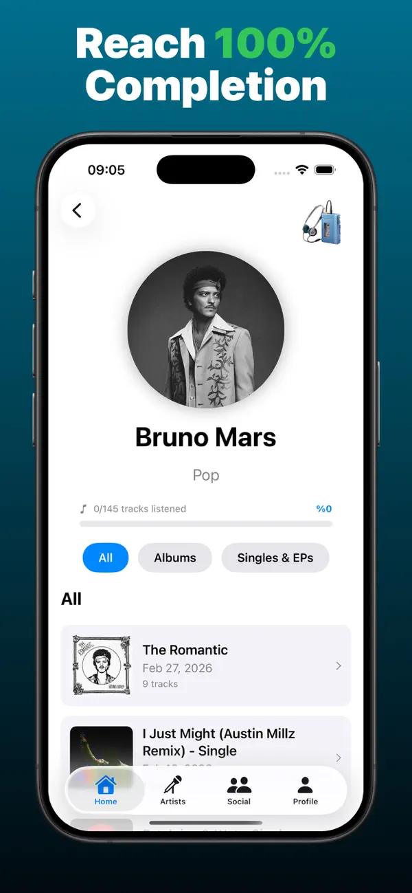 Screenshot #2 pour Discover Music Album Tracking