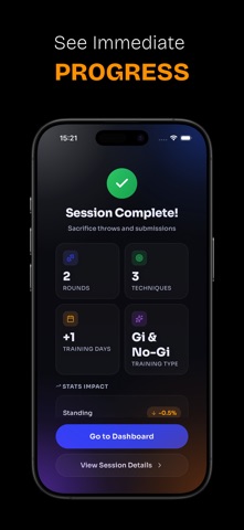 BetterBJJ: BJJ Tracker & Log Screenshot 5 of 8