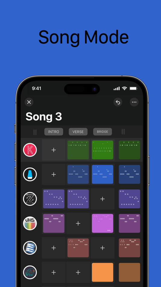#6. SAND: Sequencer for AUv3, MIDI (iOS) 由: Matteo Caldari