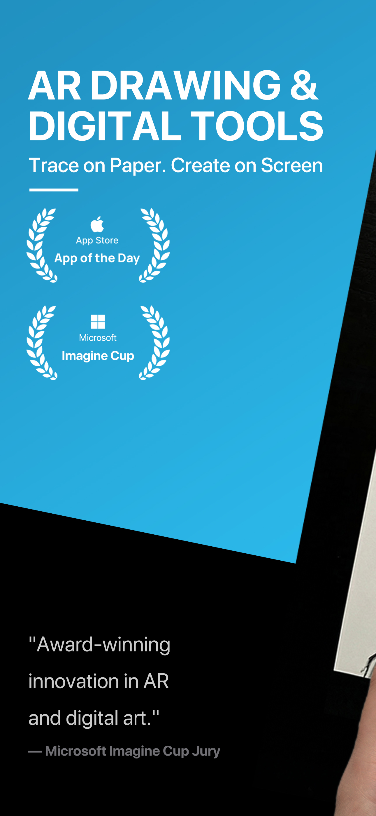 PainterAR: AR Trace Drawing