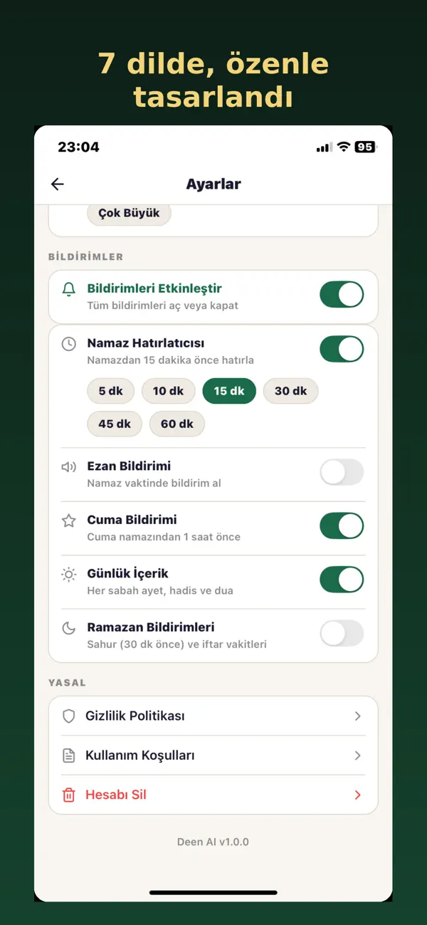 Screenshot #3 pour Deen AI