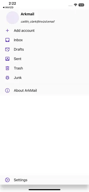 ArkEmail screenshot 1