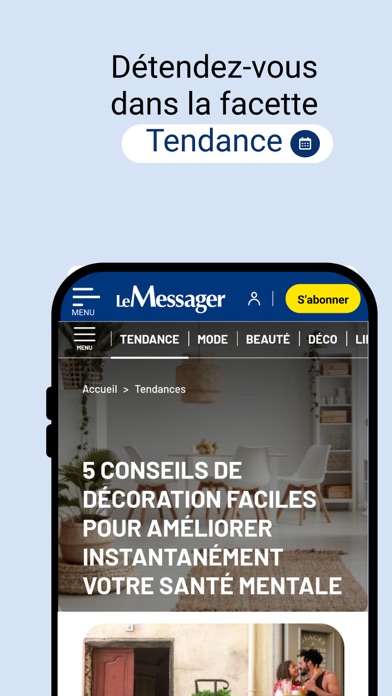 Le Messager - Actu et info Screenshot