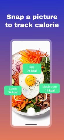 Kcaly AI - Calorie Counter iPhone screenshot