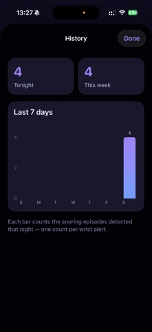 SnoreAlert Screenshot 4 of 6