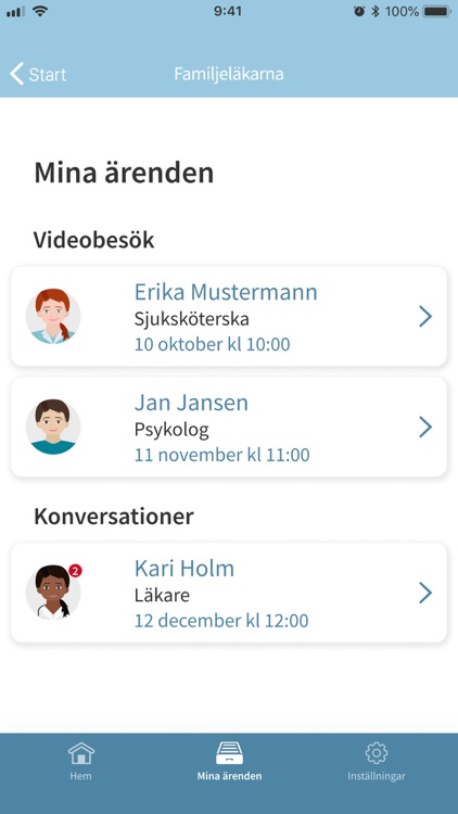 Familjeläkarna Online screenshot-3