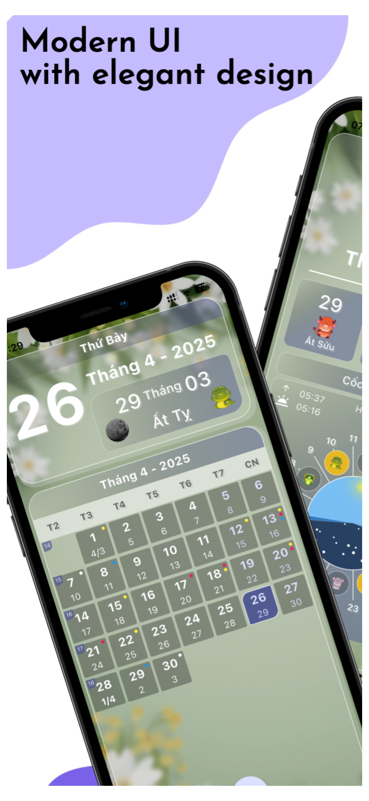 vLunar - Âm lịch widget