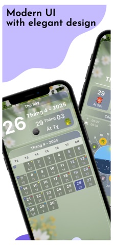 vLunar - Âm lịch widget screenshot
