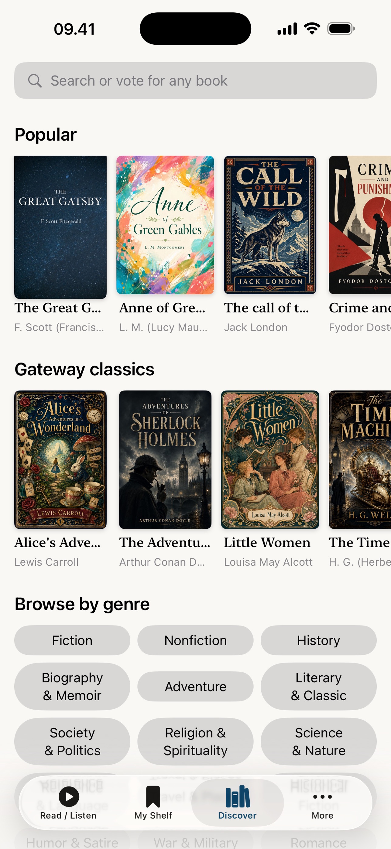 Screenshot 2 of Filiread: Great Books, Aloud