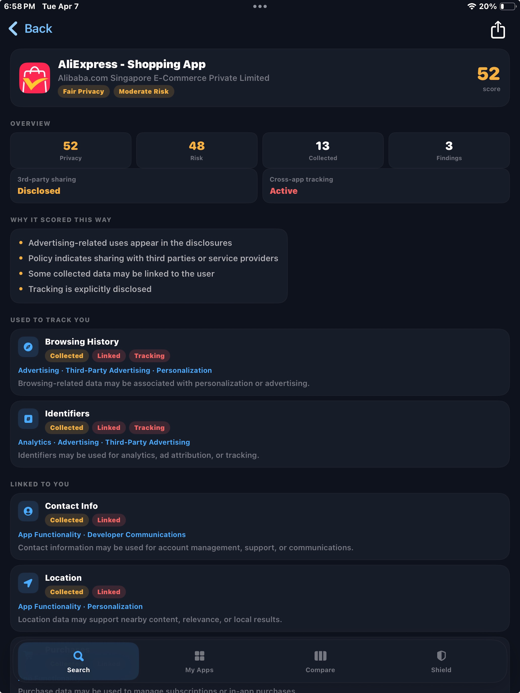 PrivacyIQ screenshot 9