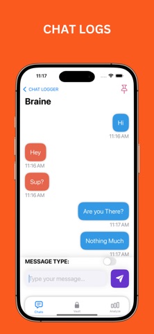 LuvChat Metrics+ iPhone screenshot