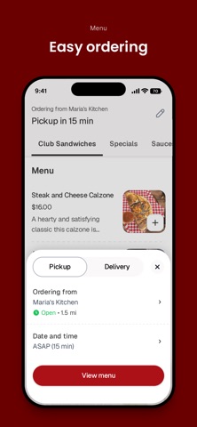 Maria's Kitchen To Go iPhone screenshot
