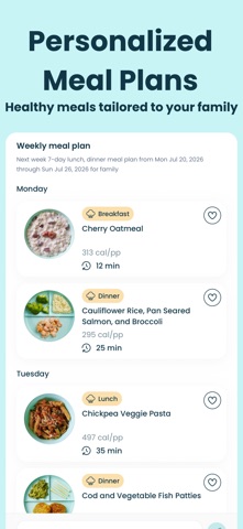 Little Lunches: Kids Meals App Store screenshot 4