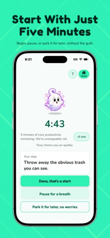 Taskami: Cozy Self Care Pet iPhone screenshot