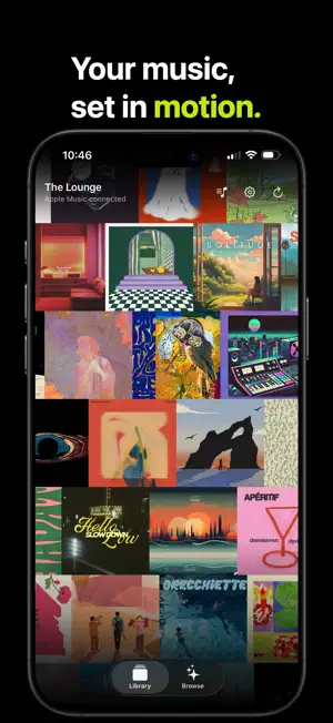 Drift: Visual Music Player screenshot 1