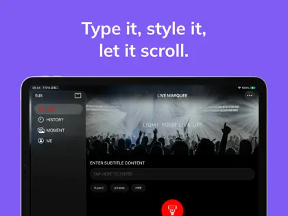 LiveMarquee screenshot 1