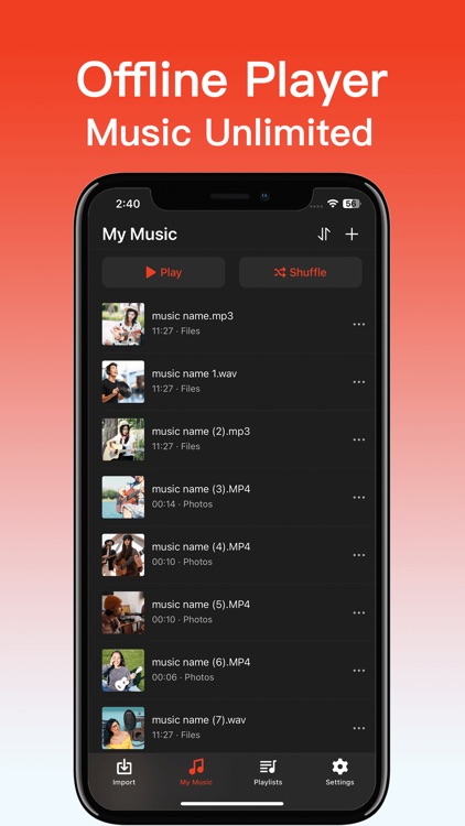 Offline Music-MP3&Video Player