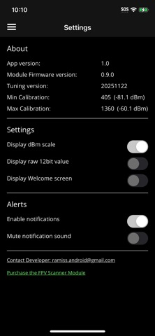 FPV Scanner Screenshot 6 of 8