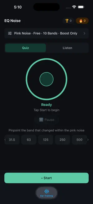AudioEngineer EAR Trainer screenshot 3