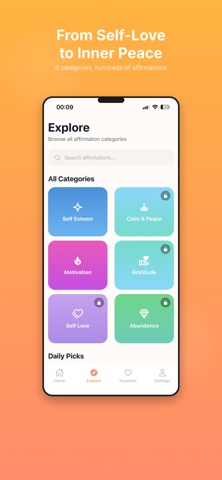 Bloomy: Daily Affirmations Screenshot 2 of 4