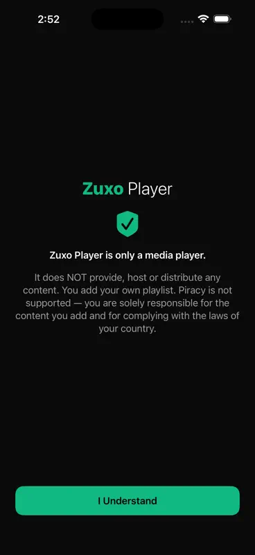 Zuxo Player screenshot 3 of 5