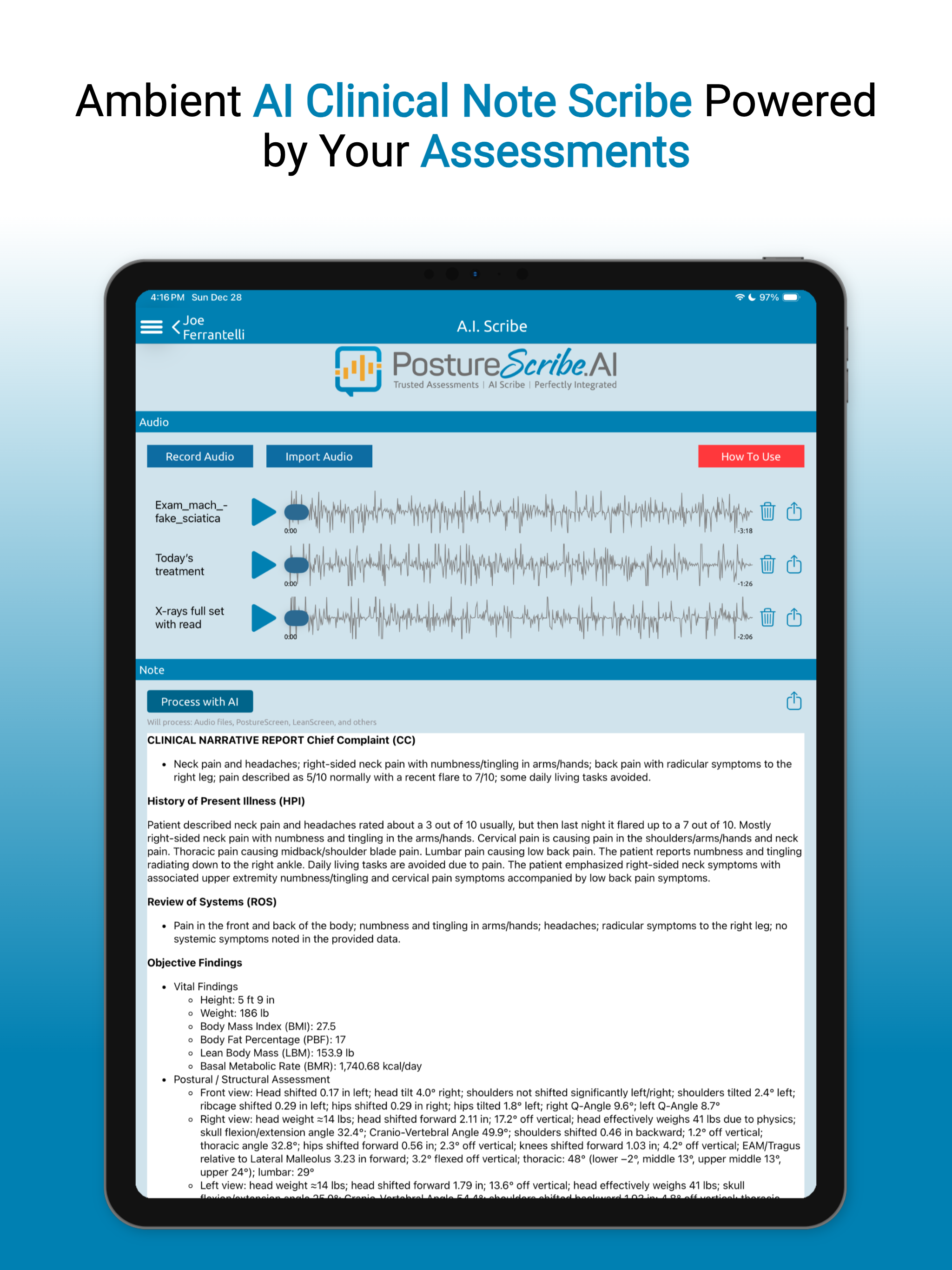 PostureScreen Mobile
