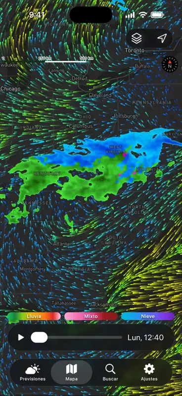 Tiempo + Radar de Lluvia y UV screenshot 2 of 6