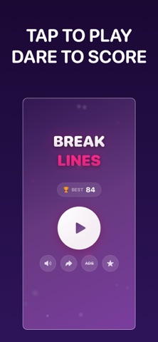 Break Lines - Dodge Ball Game Screenshot 1 of 3