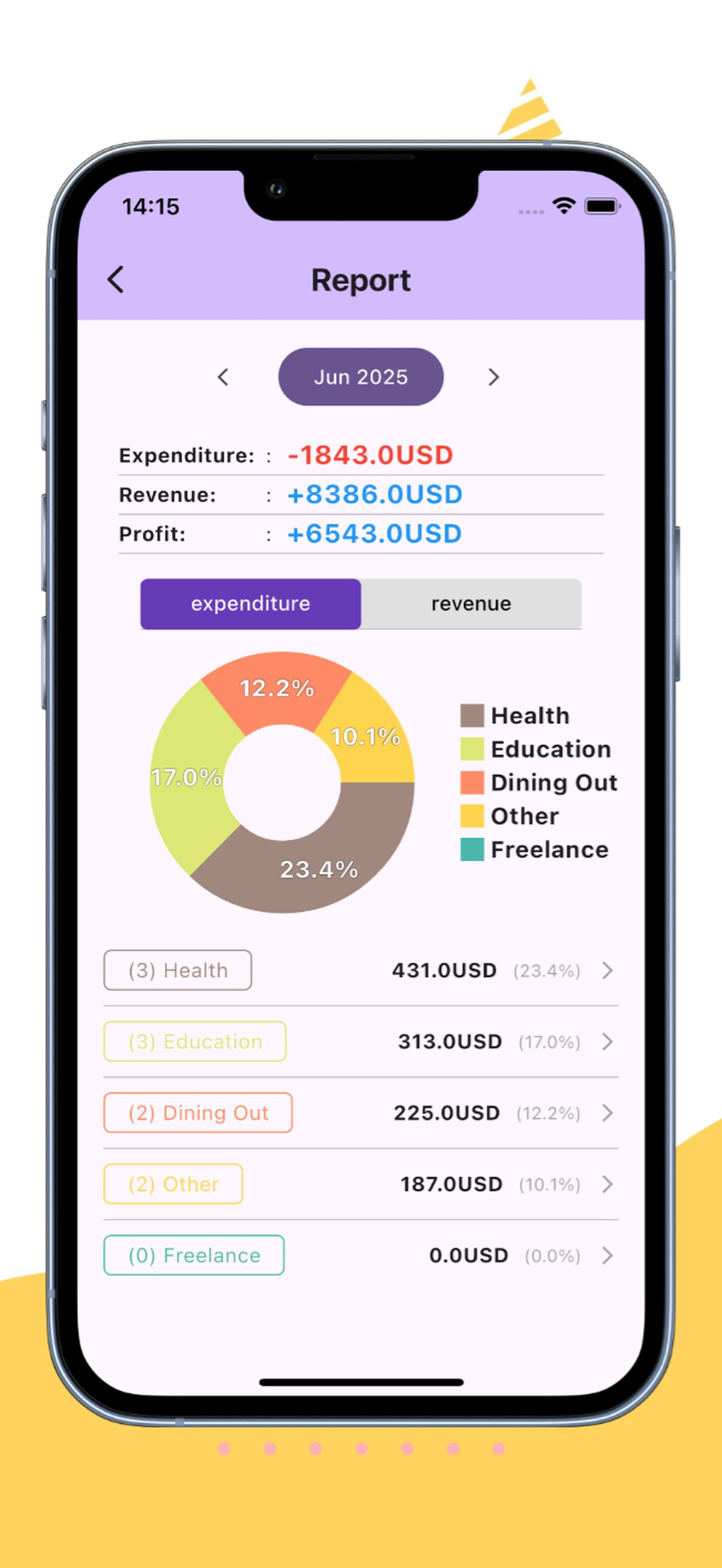 Cash: Expense Tracker screenshot 2