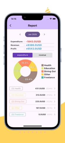 Cash: Expense Tracker screenshot