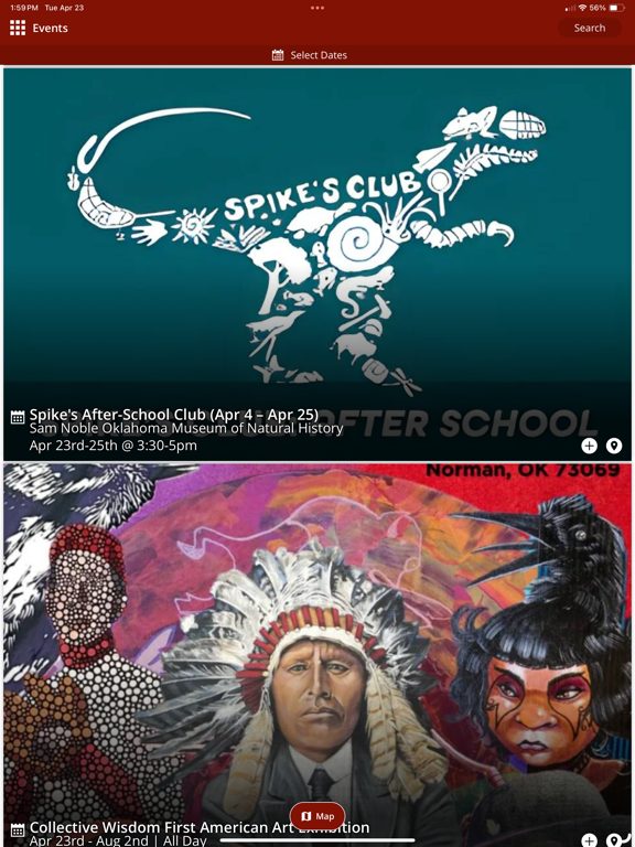 VisitNorman iPad screenshot 6 - Travel app