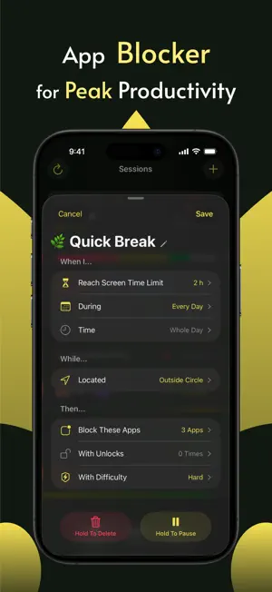 Hedgy: Screen Time & App Block screenshot 2