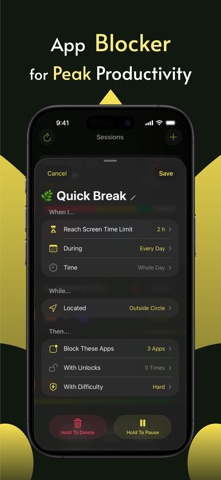 Hedgy: Screen Time & App Block Screenshot 2 of 7