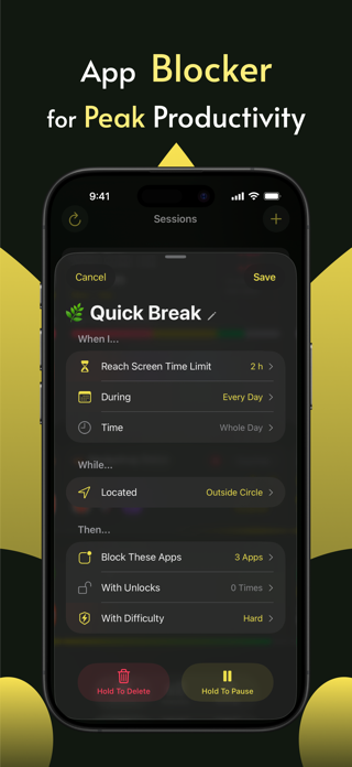 Hedgy: Screen Time & App Block Screenshot 2 of 7