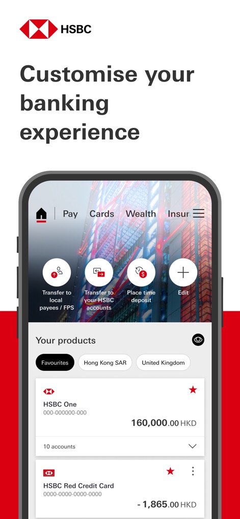 HSBC HK Mobile Banking - Finance App | MWM