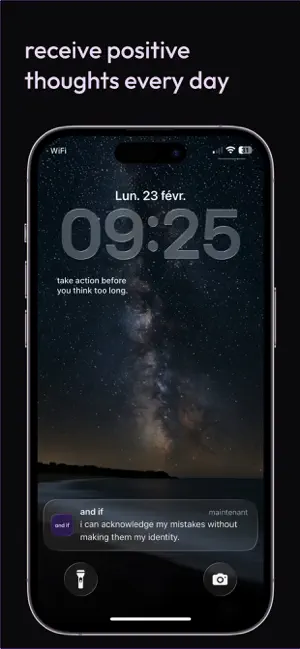 and if – positive thoughts screenshot 1