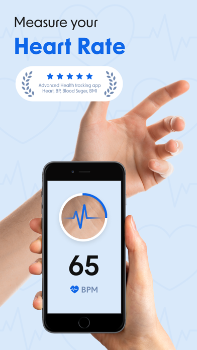 Heart Rate Monitor - HR App Screenshot