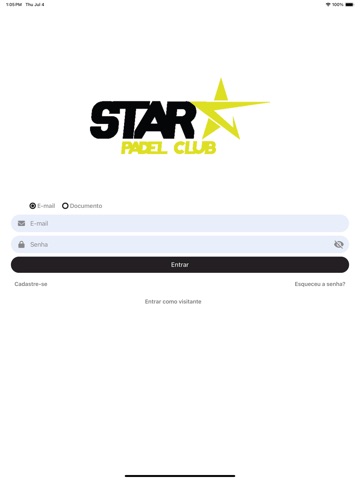 Star Padel Club iPad screenshot