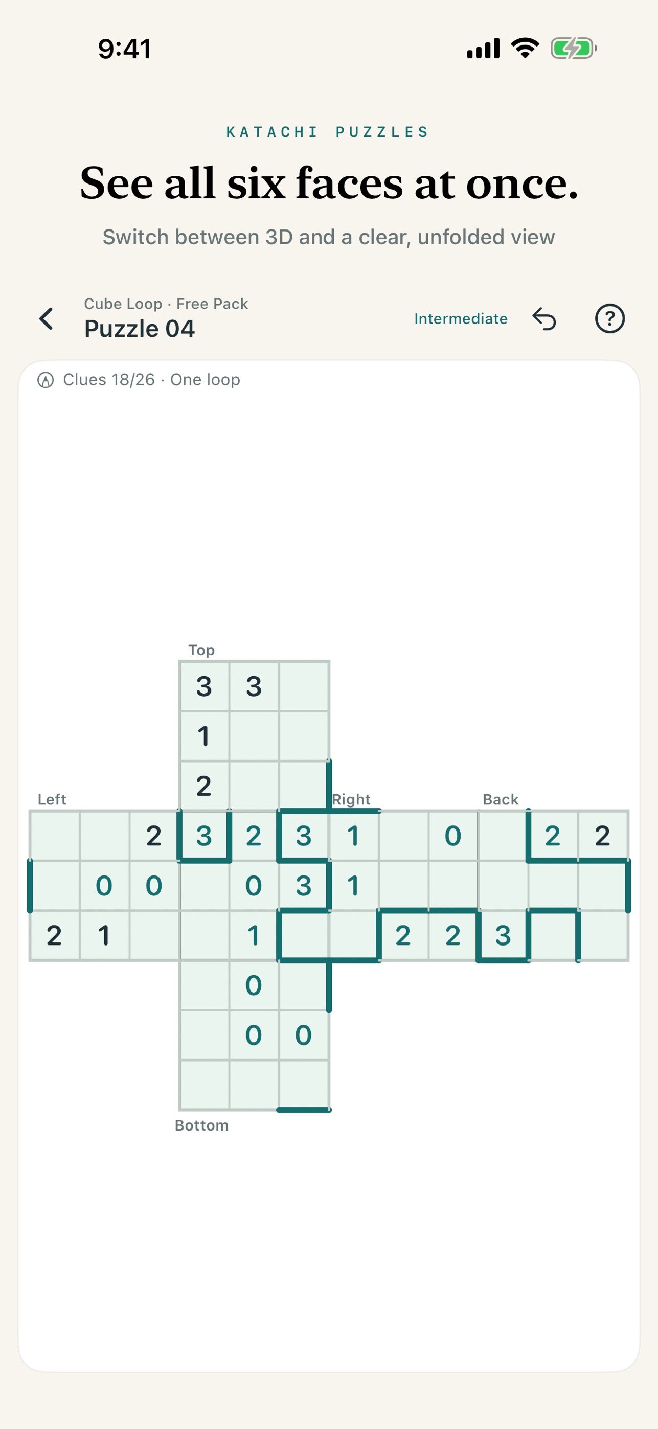 Screenshot 2 of Katachi Puzzles