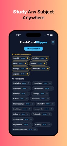 FlashCardFlipper: Study Cards Screenshot 1 of 8