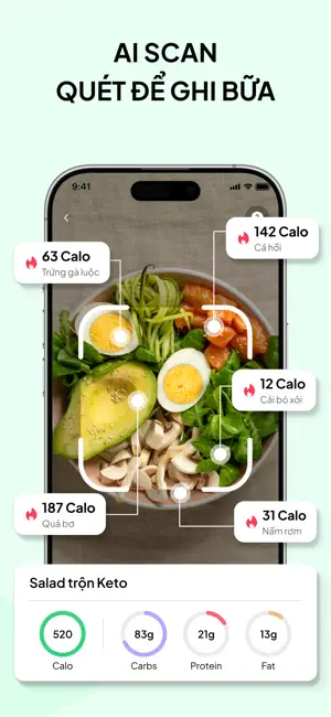 Eatsy - Giảm cân Healthy iPhone screenshot 3