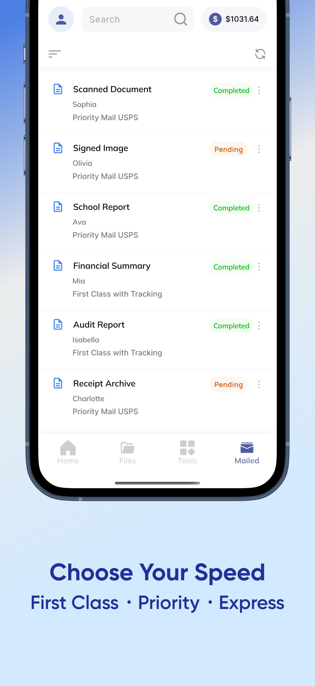 Document Mail