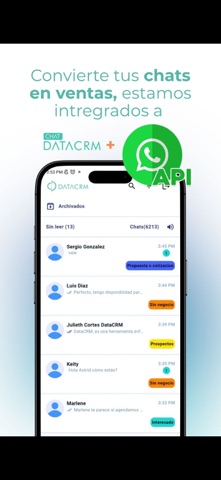 DataCRM - Chat Screenshot 2 of 7