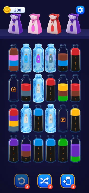 Water Sort Puzzle : Challenge screenshot 6 of 7