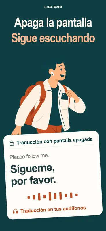 Listen World: Traductor de Voz screenshot 10 of 10