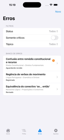ZeraEdital iPhone screenshot