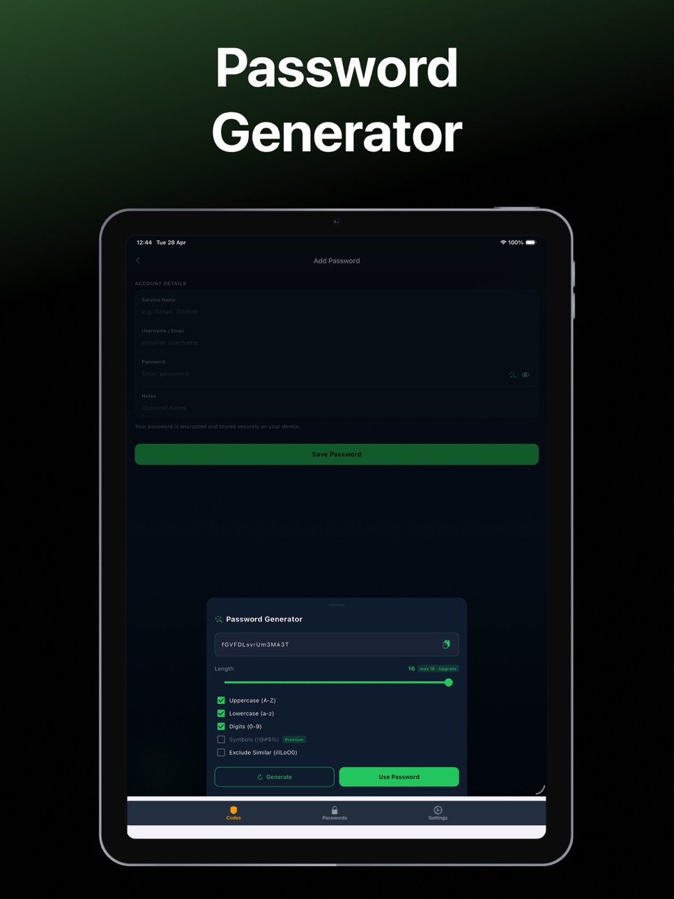 iPad screenshot
