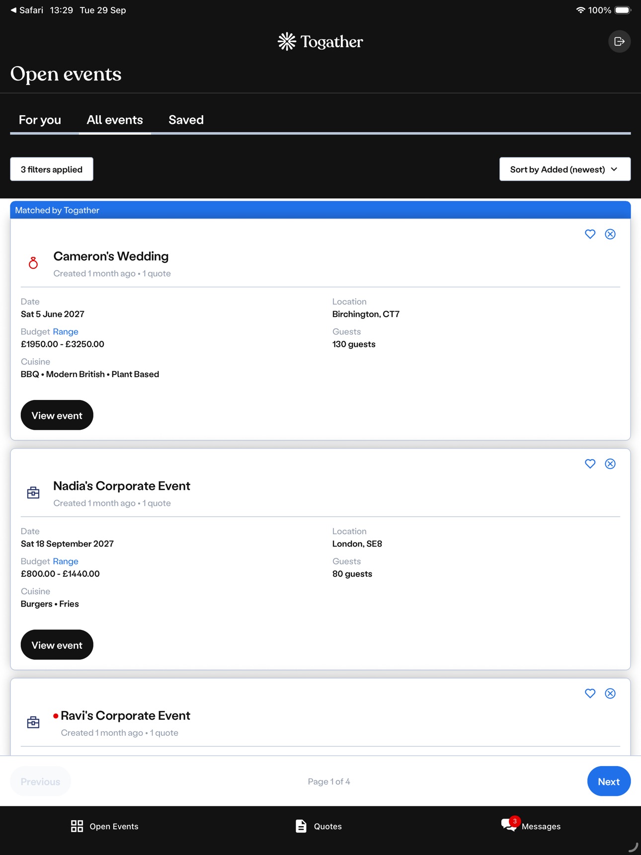 Screenshot 8 of Togather Event Finder