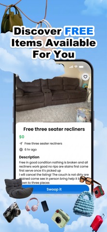 Swoop - Free Stuff Marketplace screenshot